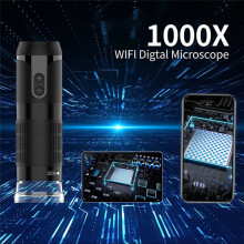 Wifi Digital Microscope 50-1000X HD Portable Magnifier for Soldering Mobile Repair Educational Use Coin Inspection