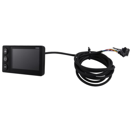 V890 Electric Bicycle LCD Display Multifunctional Riding Color Screen Control Panel for 22.2mm Handlebar
