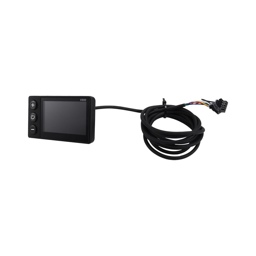 V890 Electric Bicycle Lcd Display Multifunctional Riding Color Screen Control Panel For 22.2Mm Handlebar 4711474078940