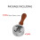 For  Brinfall 878 Coffee Machine for Steam  Knob Modified Pull Rod External Handle 878 Pull Rod Silver 2