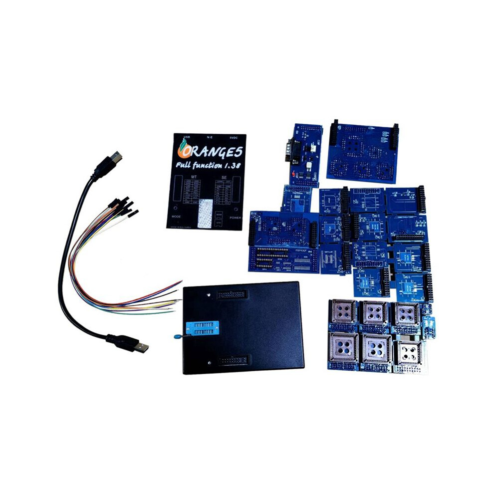 V1.38 5 Full Adapters Programming Device Hardware Ecu Programming Device Activate Full License Full Function Orange 6031804969662