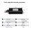 Three Mode Ebike Controller 24V/36V/48V with S866 LCD Color Display Waterproof Connector 1000W Motor Conversion Parts,B 7