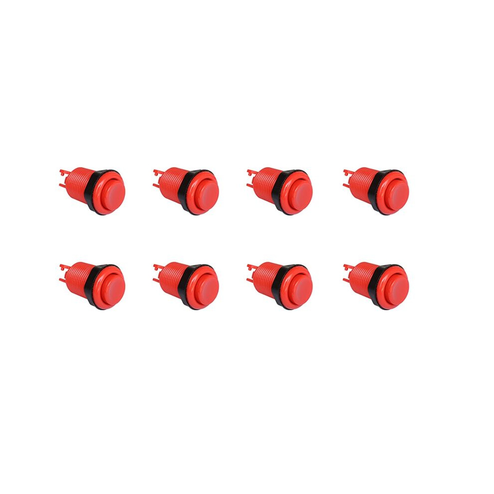 8Pcs Push Button 28Mm Nut For American Arcade Game Machine Joystick Zero Delay Controller Parts Machine Diy A 6031949359618