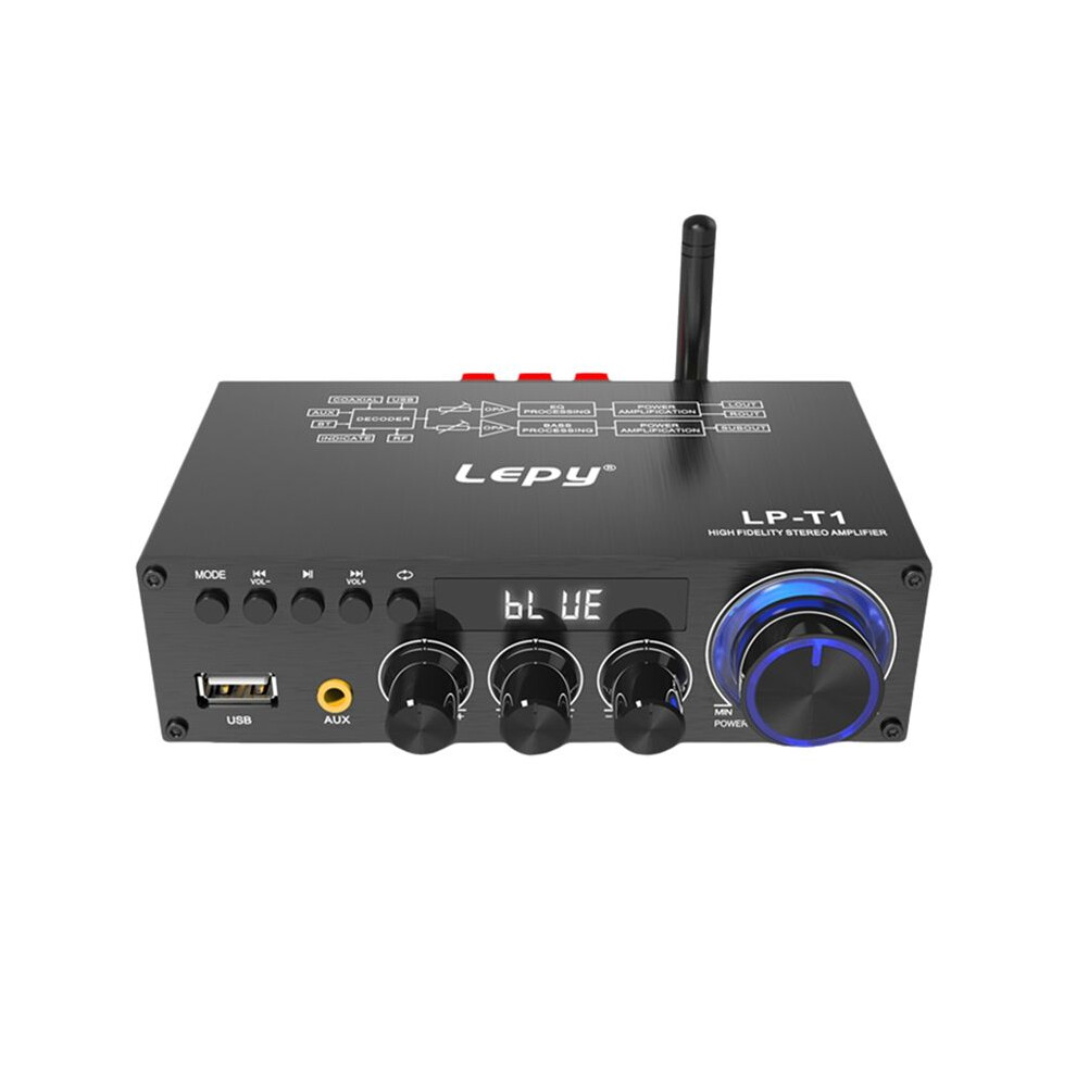 Lepy Lp-T1 Digital Hifi Amplifier Coaxial Usb Disk Lossless Playback Digital Amplifier 30Wx2+60W Eu-Plug 6032760008068