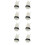 8Pcs Push Button 28mm Nut for  American Arcade Game Machine Joystick Zero Delay Controller Parts Machine Diy D 3