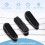 3PCS Keramiska Rails Humbucker Pickup Hot Dual Rails för ST SSS Elgitarr 3