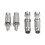 Guitar Bridge 6-String Electric Guitar Bridge 6-String Electric Guitar Bridge Silver 6