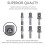 Impact Socket Set Driver Socket Adapter Set Impact Driver Socket Adapter 2 Sets 2