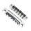 Guitar Bridge 6-String Electric Guitar Bridge 6-String Electric Guitar Bridge Silver 5