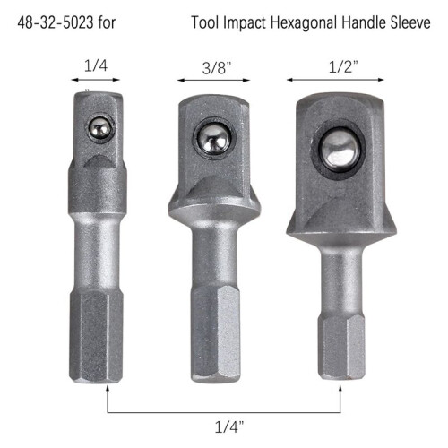 Impact Socket Set Driver Socket Adapter Set Impact Driver Socket Adapter 2 Sets 2