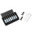 7 String Headless Metal Saddle Bridge Musical Instrument Replacement Headless Guitar Accessories 6