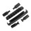 Guitar Bridge 6-String Electric Guitar Bridge 6-String Electric Guitar Bridge Black 6