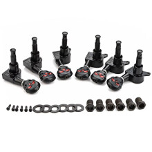 6PCS Skull Guitar Tuning Peg Metal Machine Tuners Electric Guitar Replacement Parts 3L3R