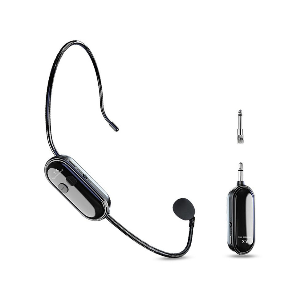 Zandonã 2.4G Wireless Microphone Headset Long Range, Handheld & -Worn Mic, Dual Mode For Teaching,Fitness Instructors