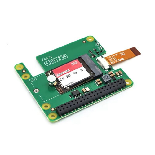 For Raspberry Pi 256GB SSD Kit M.2 HAT+NVME SSD Compatible with PCIe Gen3 for Raspberry Pi 5 1