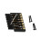 Headless Guitar Bridge Oblique 7 Strings Headless Guitar Metal Sadel Bridge Elgitarr Bridge Delar 7