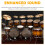 Placa de Atrito Oblíqua para Percussão, Kit de Bateria Musical, Peça de Limpeza, Acessórios para Bateria, 16 Polegadas 6