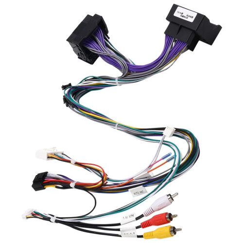 Auto 16-Poliger Kabelbaumadapter Canbus Box Decoder Android Radio Stromkabel für  GLK X204 GLC X253 2013-2015 2