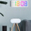 LED Large-Character Electronic Clock Bedside Alarm Clock Colorful Large-Screen Clock White 4