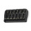 6-String Guitar Fixed Bridge 72.8 Fixed Bridge Body Fittings Alloy Drawing Plate String Bridge Black 3