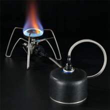 CAMPINGMOON Accessoires de Réchaud de Pique-Nique de Camping en Plein Air Tuyau de Rallonge de Tuyau de Gaz Joint de Tuyau de Gaz Filetage de Tuyau