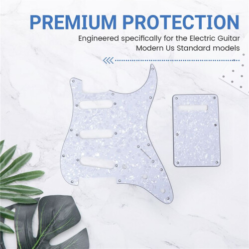 Elgitarr Modern Us Standard 11-Håls Gitarr Främre och Bakre Skyddsplatta Elektrisk Gitarr Skyddsplatta 1