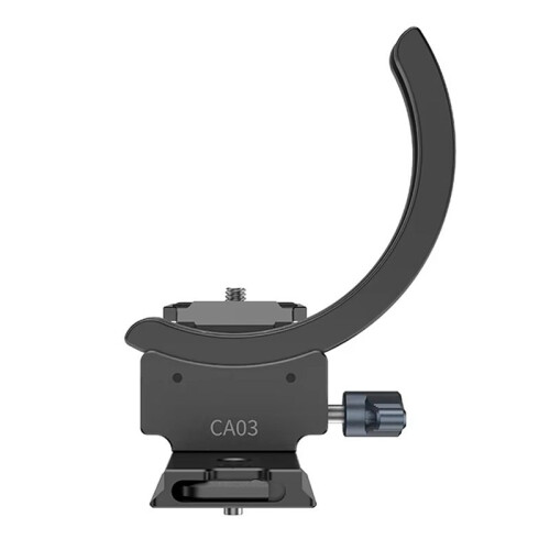 Ulanzi Camera Cage Quick Release Half Collar Rotatable Adapter Ring para Câmeras DSLR, Rotação Vertical e Horizontal CA03 95 mm