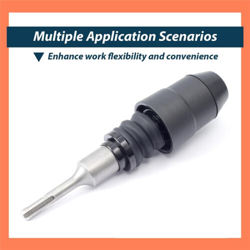 Adaptador para SDS- para SDS-Max 8-1/4 Polegadas de Comprimento Compatível com Adaptador de Liga de Aço para Martelo Rotativo 2