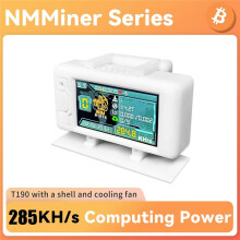 Upgrade NerdMiner 285KH/S BTC Solo Lottery Miner with Case Bitcoin Crypto Miner WiFi Connection Low Power Nerd Miner