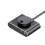 Scheda Audio Esterna USB 3.5 mm Porta Microfono per Cuffie Driver-Free Convertitore Audio per Desktop e Notebook Nero-Grigio 6