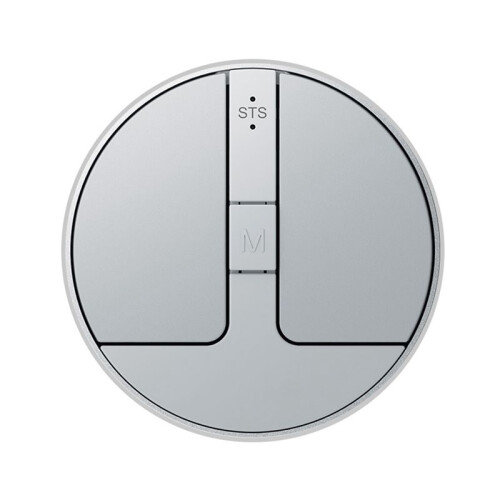 Ultra Thin Wireless Computer Mouse 3 Mode BT/2.4G/USB  Capacitive Mouse for PC Laptop Notebook Desktop Silver 1