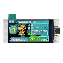 Upgrade NerdMiner 285KH/S BTC Solo Lottery Miner Bitcoin Crypto Miner WiFi Connection Low Power Nerd Miner