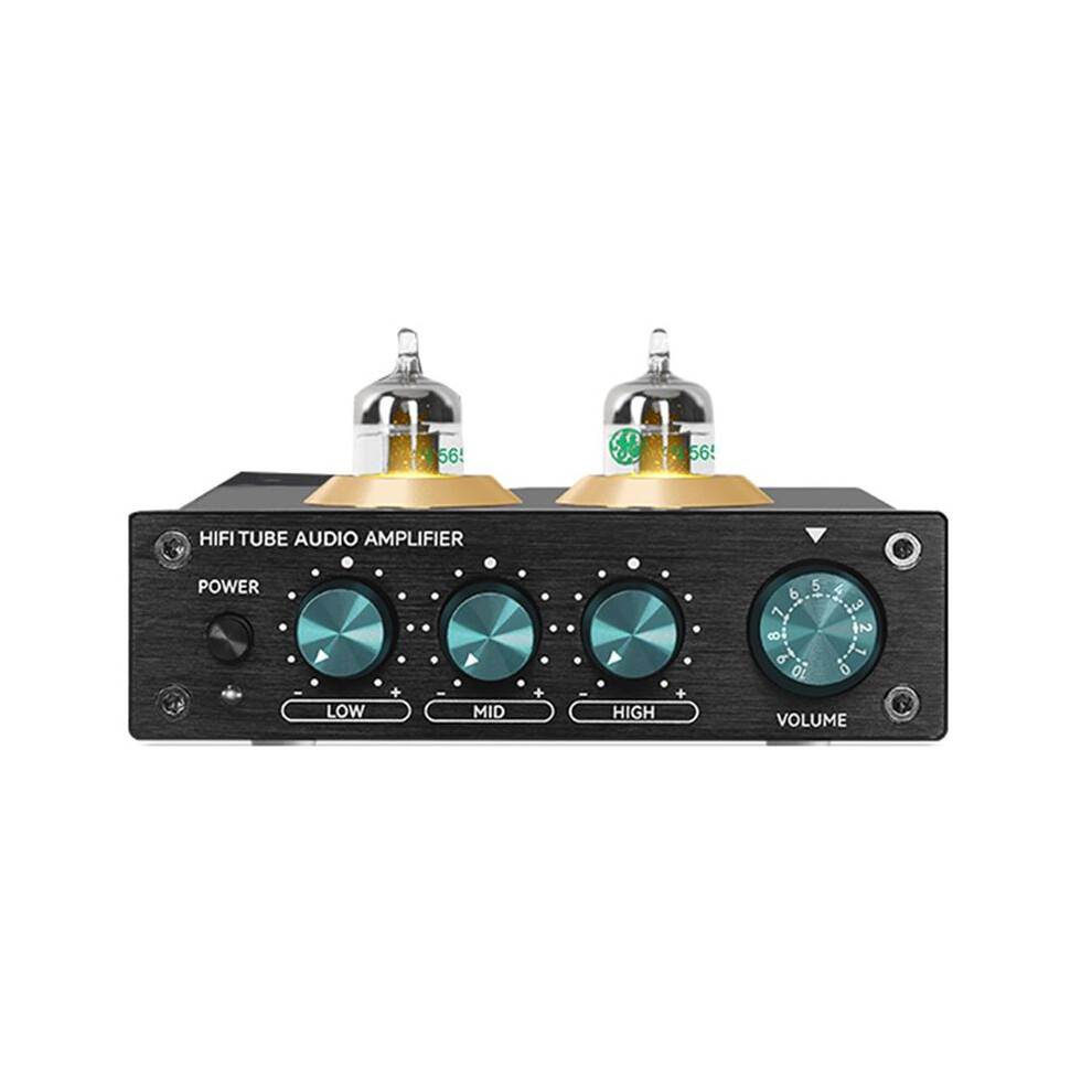 Hifi Tube Audio Amplifier Jan5654 Vacuum Tube Buffer Treble Adjustment Audio Tube Preamp Stereo Receiver Eu Plug 6031526680883