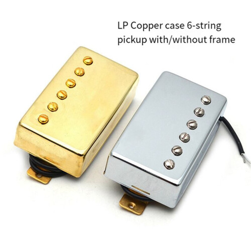 LP Elgitarr Dubbelspole Pickup Halvsluten Kopparskal Pickup för Elgitarr för LP A 2
