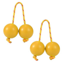 2 Pares Koshkash,Kush Kash,Kashaka Shakers,Kush Kash Shakers Amarelo