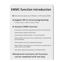 XGECU T48 TL86 Programmerare 16PIN Multifunktions ISP-Gränssnitt för Bilmoderkort SPI/Nor/NAND Flash/EMMC BGA153/162/169/100/221