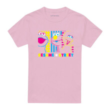 (XL, Pink) Sesame Street Unisex Adult See Em Why T-Shirt