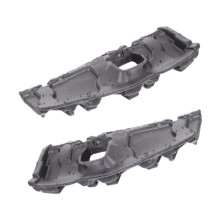 1 Par de Suporte de Módulo de Vedação Lateral Frontal para X5 E70 X6 E71 51717163145 51717163146