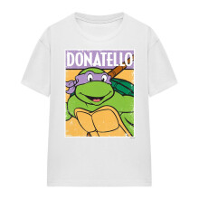 (XL, White) Teenage Mutant Ninja Turtles Womens/Ladies Donnie T-Shirt