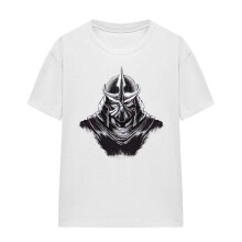 (S, White) Teenage Mutant Ninja Turtles Womens/Ladies Shredder Head T-Shirt