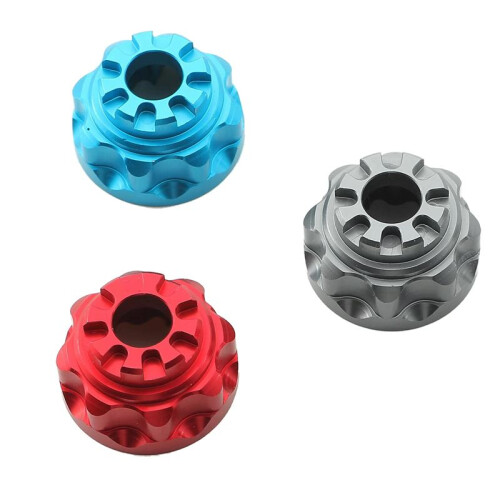 1Pcs Metal Universal Front/Rear Differential Carrier Diff Case for RC Car 1/10 TRX4  -4 -6,Grey 2