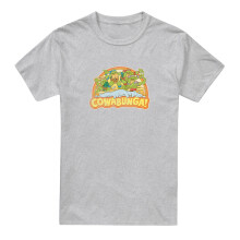 Teenage Mutant Ninja Turtles Mens Cowabunga Dudes Heather Hoodie
