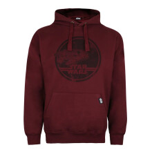 (XL, Burgundy) Star Wars Mens Millennium Falcon Hoodie