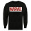 Marvel (XL, Black) Marvel Womens/Ladies Zebra Logo Sweatshirt 1