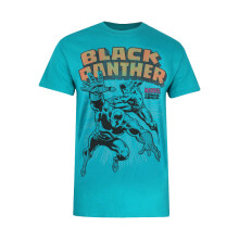(L, Jade) Black Panther Mens Combat T-Shirt