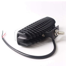 1 Set 4 Inch 30W Red  LED Forklift Truck Car Warning Lamp Safety Working Light Bar Warehouse Danger Area Light