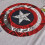 Captain America (M, Grey/Red/Navy) Captain America Mens Shield T-Shirt 3