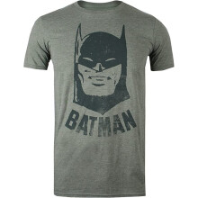 (S, Black) Batman Mens Vintage T-Shirt