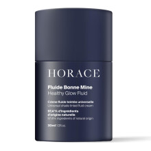 HORACE Fluido Brillante Saludable para Hombres - Crema Tinte Universal - 97% Ingredientes Orgánicos