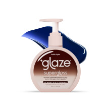 Glaze Supergloss Color Conditioning Gloss - Hydrating Semi-Permanent Color Hair Gloss & Shine Boost - Color Depositing Mask - Vegan, Cruelty-Free - 6.